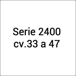 Massey Ferguson Serie 2400 cv.33 a 47 